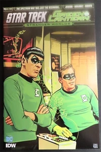 Star Trek Green Lantern Stranger Worlds #4, Tony Shasteen Variant Cover, NM+ - Picture 1 of 12