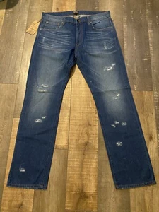 Men’s Kennedy Distressed Jeans Size 36x32 New With Tag - Picture 1 of 11