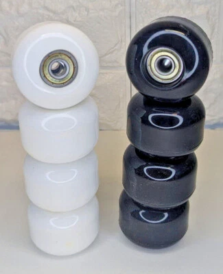 Ridge 52mm Concave Skate Skateboard Wheels, 100A PU, inc ABEC Bearings, set of 4 - Image 1 of 4