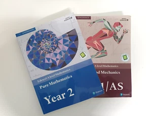 2x Edexcel study guides: A Level Mathematics Year 2 & Statistics Year 1/AS - Picture 1 of 19