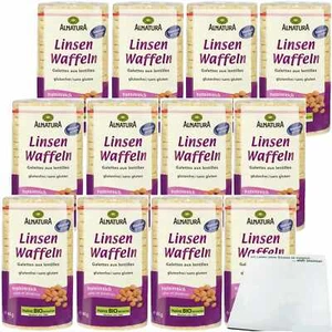 Alnatura Bio Linsenwaffeln VPE 12x44g Beutel usy Block - Bild 1 von 4