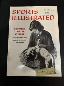 Sport Illustrierte Zeitschrift 14. Juli 1958 Erziehung Ihres Hundes zu Hause - Bild 1 von 2