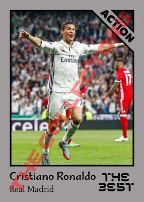 CRISTIANO RONALDO, REAL MADRID, THE BEST 16. COLECTION CARD. NO PANINI/ NO TOPPS - Imagen 1 de 2