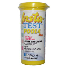 Lamotte Insta Test Strips Pool 4 Plus Free Chlorine Alkalinity Cyanuric Acid pH