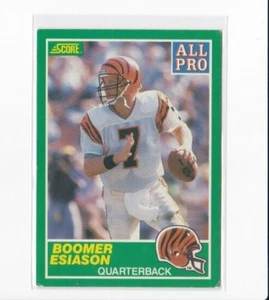 BOOMER ESIASON 1989 SCORE FOOTBALL ALL PRO CARD-SHIPS FREE TO THE US!! - Picture 1 of 24
