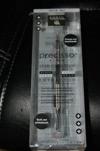 NEW EARTH THERAPEUTICS PRECISSO HAUTPFLEGE WERKZEUG SCHWARZER KOPF/WEISSER KOPF EXTRAKTOR - Bild 1 von 4