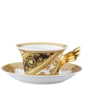 Versace, 25 Anni Versace, Tazza Tè con piatto I Love Baroque, Porcellana - Imagen 1 de 1