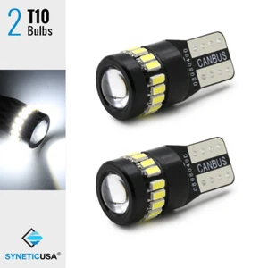 CANBUS Error Free T10 921 912 LED White Backup Reverse License Light Bulbs - Picture 1 of 6
