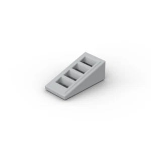 Lego 10x Schrägstein Gitter 1x2 slope grille 18 61409 hellgrau light bluish gray - Picture 1 of 1