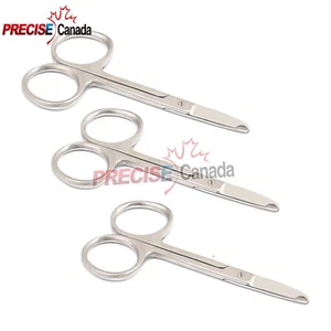 3× Surgical Littauer Spencer Stitch Scissor 3.5" BL/BL Suture Veterinary Tools - Picture 1 of 1
