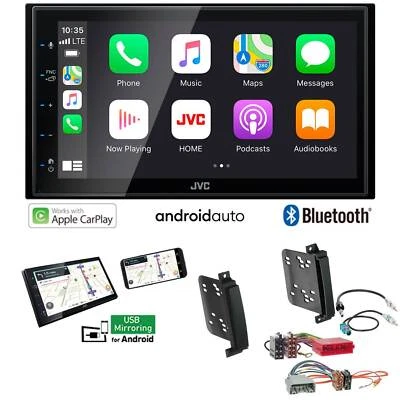 JVC Autoradio Apple CarPlay Android Auto für Jeep Grand Cherokee IV ab 2011 - Bild 1 von 4