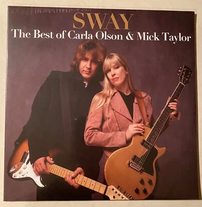 MICK TAYLOR & CARLA OLSON Sway: Best of Olson & Taylor RED vinyl SEALED LP - Picture 1 of 2