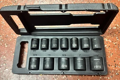 Craftsman Impact Socket Set 1/2" 12pc. (CMMT15884) - Image 1 of 4
