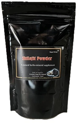 NATURAL ORGANIC SHILAJIT FULVIC FACTOR NEPAL HIMALAYAN TRACE MINERALS-100 GM - Image 1 of 4