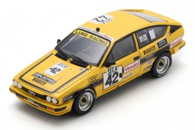 SPARK - ALFA ROMEO GTV 6 #42 24H Spa 1983 M.MICANGELI-GALLO - 1/43 - SPASB429 - Immagine 1 di 3