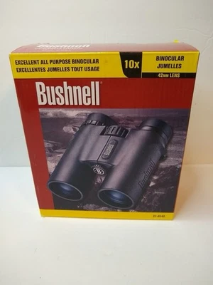 BUSHNELL - 10x42 - Binoculars - Coated Lens - Optics - Case - Strap - Image 1 of 4