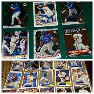JAYS (6) GUERRERO Jr. RC '19 BOWMAN CROMO BCP-1/TOPPS UD, '20 BOWMAN BICHETTE+ - Imagen 1 de 16