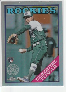 Ezequiel Tovar 2023 Topps Chrome 1988 Topps Baseball #88BC-9 Rookie RC Rockies - Picture 1 of 2