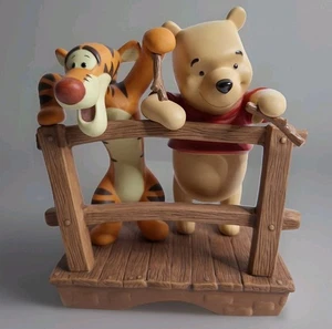 Disney Winnie the Pooh Figurine Its So Much Friendlier with Two Figurine - Picture 1 of 14