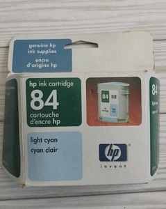 ORIGINAL ORIGINAL HEWLETT PACKARD HP 84 LIGHT CYAN C5017A EXP. 6/2005 - Bild 1 von 2