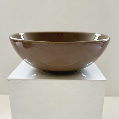 Emile Henry France Salad or Soup Bowl 6" Taupe Brown Color Discontinued & HTF - Image 1 of 4