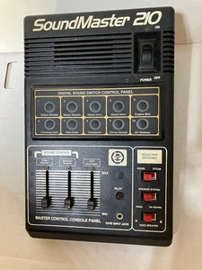 MRC Sound Master 210 Model Train Digital Sound Switch Control Panel READ - Picture 1 of 5