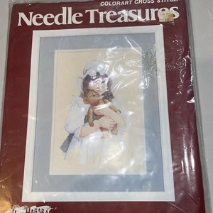 NEEDLE TREASURES COLORART CROSS STITCH KIT - Jan Hagara - CHRISTINA - 10" x 14" - Picture 1 of 6