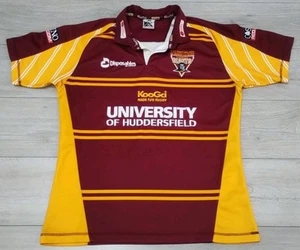 Huddersfield Giants Rugby League Home Shirt 2009 - Kooga Large L Jersey Top H4B - Picture 1 of 11