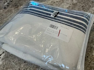 1)Pottery Barn Riviera Drape 50x84" Navy Blue blackout curtain-NIP - Picture 1 of 3