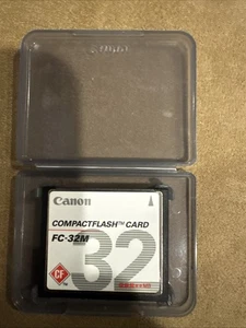 Canon Compact Flash CARD FC-32MH High Speed Memory Card - Picture 1 of 1