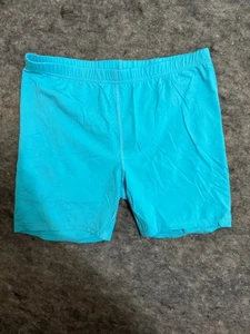 Lilly Pulitzer Luxletic Shorts Blue Sz Small They Go Under A Golf Skirt - Picture 1 of 4