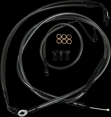 LA 15-17in Midnight Std Handlebar Controls Kit wo ABS Street Glide Special 14-15 Foto 1 de 3