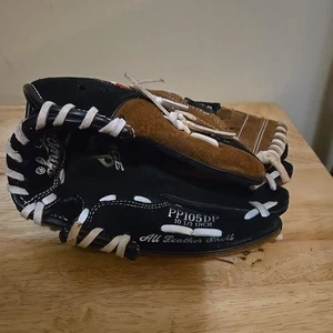 Guante de béisbol juvenil Rawlings PP105DP 10,5 pulgadas lanzador derecho negro marrón - Imagen 1 de 7