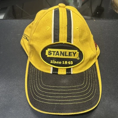 Gorra Scott Riggs Stanley Tools Valvoline Racing #10 #19 #9 Hombres NASCAR Amarilla Foto 1 de 4