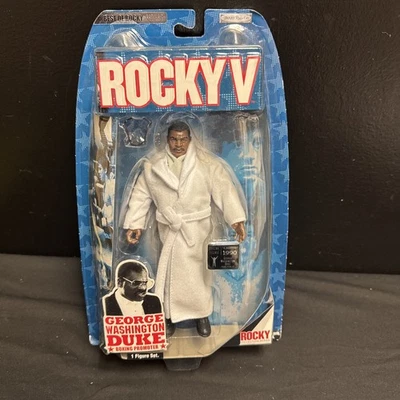 Rocky V GEORGE DUKE WASHINGTON Boxing Promoter Action Figure Jakks Pacific 2007 - Image 1 of 4