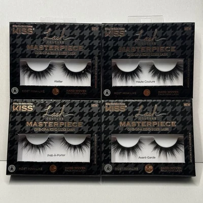 Kiss Lash Masterpiece Atelier/Prêt-À-Porter/Haute Couture/Avant-Garde 4pc NEW - Image 1 of 4