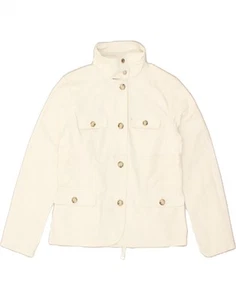 MASSIMO DUTTI Womens Utility Jacket EU 40 Medium Beige Polyester BB14 - Picture 1 of 4