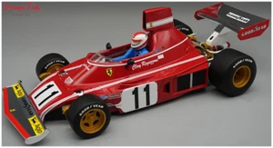 TecnoModel Ferrari 312 B3 GP de Alemania 1974 #11 Arcilla Regazzoni con figura de conductor 1:18 - Imagen 1 de 1