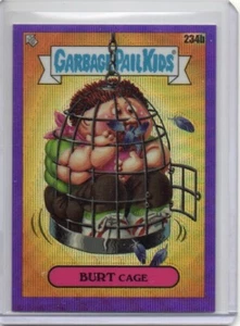 2023 GPK Garbage Pail Kinder C6 234b Burt Cage 52/250 Lila-Wellen-Refraktor FS&H - Bild 1 von 2