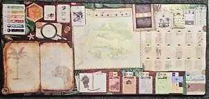 Robinson Crusoe riesige Playmat/Spielmatte (109x50cm), Gamefound, Neopren, neu - Bild 1 von 5