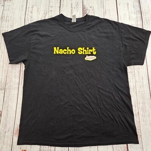 Nacho Shirt Gringo's Tex Mex Black Short Sleeve Cotton Blend T-Shirt Men's XL - Picture 1 of 10