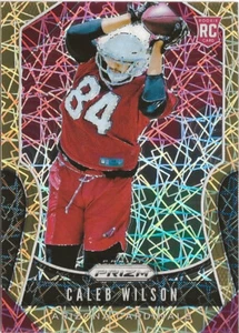 2019 Panini Prizm Caleb Wilson Gold Lazer Prizm SP RC - Picture 1 of 1