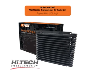 TransChill Arctic Black Transmission Cooler Kit for Toyota Hilux N70 - TCB612DPK - Picture 1 of 1