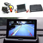 Car Rear View 4.3" Foldable Monitor Reverse Parking Camera Reversing Monitoring