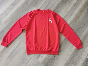 Pullover - Weihnachten - Rentier - Größe M - rot - wie neu - Bild 1 von 4