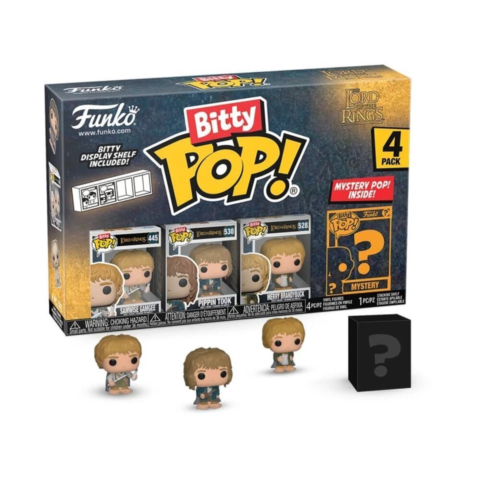 The Lord of the Rings - Samwise Bitty Pop! 4-Pack  [FUN75458] - Image 1 of 2