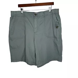 Neu Sonoma Damen-Bermuda Shorts ultrakomfort Bund grau Größe 1X neu mit Etikett - Bild 1 von 5