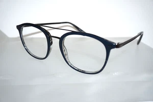 NUEVO AUTÉNTICO JONH VARVATOS V378 AZUL MARINO/HUMO marco de gafas - Imagen 1 de 6