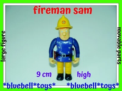 Fireman Sam Figures FIREMAN SAM Movable Parts Action Figure Large 9 cm  - Image 1 of 2