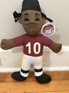 NWT NFL Washington Redskins #10 Robert Griffin III RG3 10" Plush Doll Rallymen